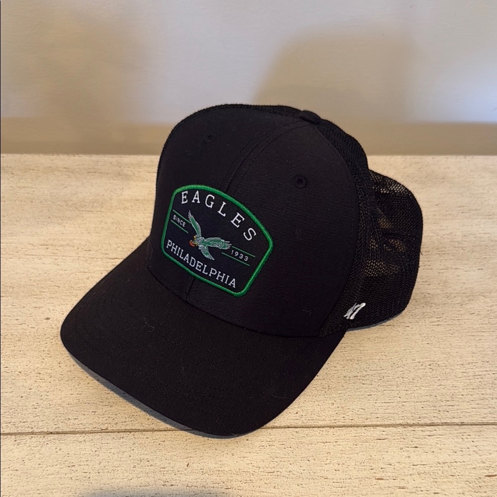 Mens Women’s 47 Brand Black Philadelphia Eagles Hat